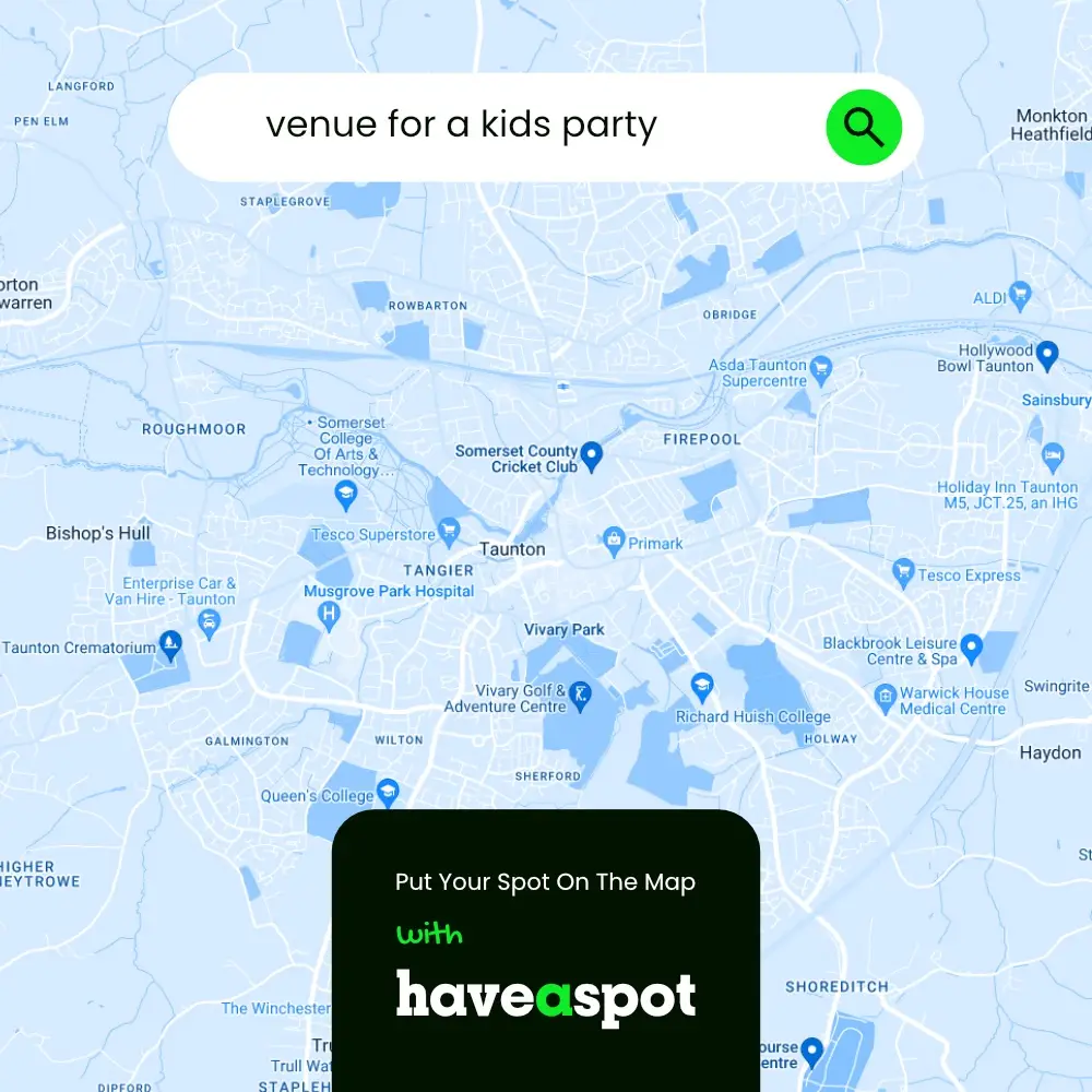 Put your community venue on the map with easy online booking from haveaspot